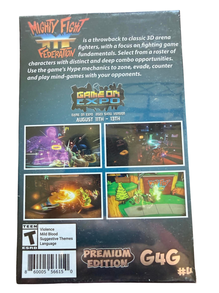 Mighty Fight Federation Nintendo Switch (Game On Expo exclusive)