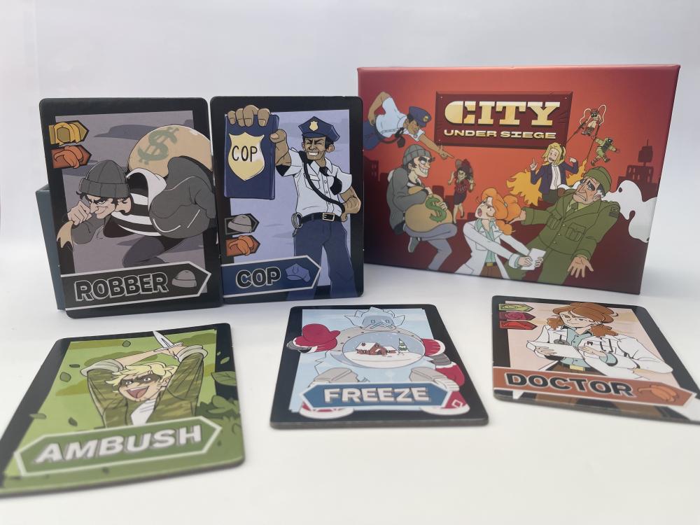 City Under Siege - The Action Card Game from Adventure Camp