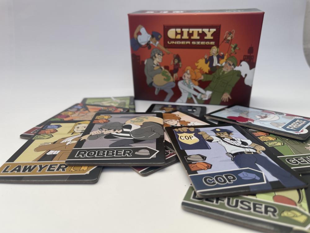 City Under Siege - The Action Card Game from Adventure Camp